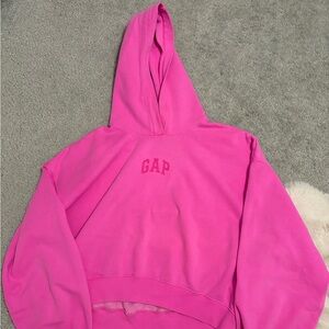 GAP Pink Logo Hoodie